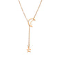 Collier Lune & Étoile – Bijou Doré Délicat Femme